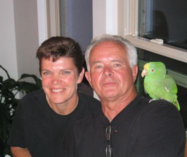 Suzanne, Paul and Parrot