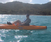 Keith on Kayak